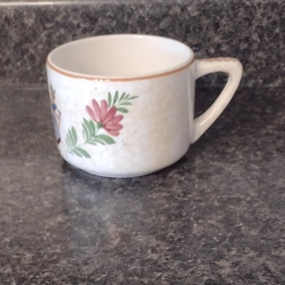 Authentic Vintage Alpine Peasant Ware Soup/Coffee Mug - Picture 2 of 5